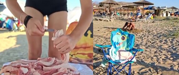 Roštilj na plaži