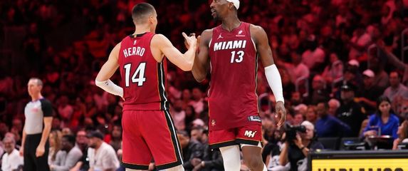 Tyler Herro i Bam Adebayo