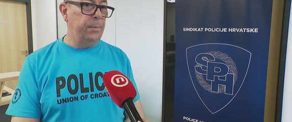 Dubravko Jagić, predsjednik Sindikata policije Hrvatske