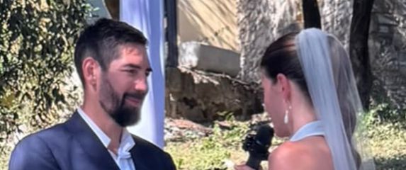 Nikola Karabatić i Géraldine Pillet - 2