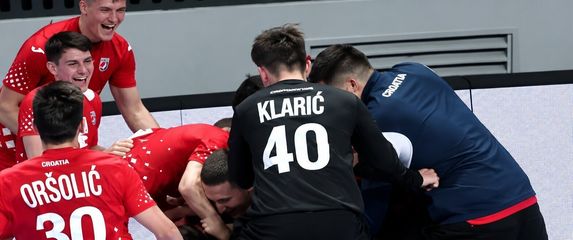 Slavlje hrvatske reprezentacije