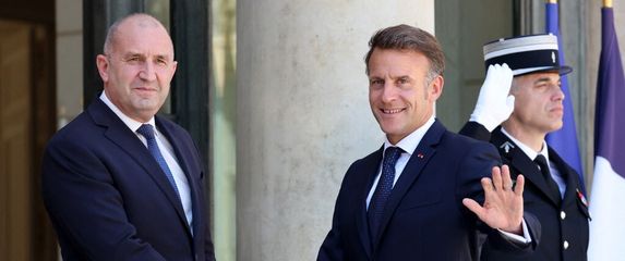 Rumen Radev i Emmanuel Macron