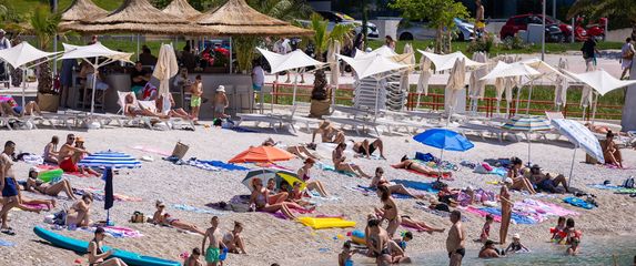 Plaža, ilustracija