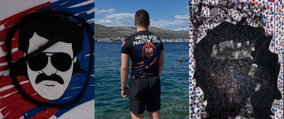 Uništeni grafiti Torcide