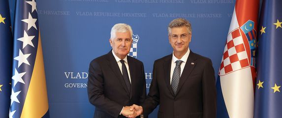 Dragan Čović i Andrej Plenković