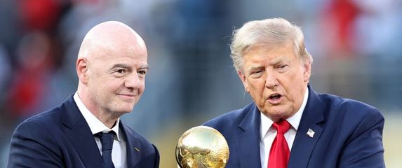 Infantino i Trump