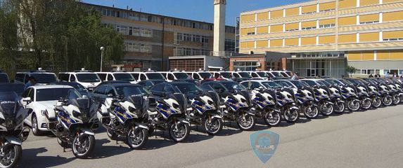 Policija dobila nove presretače, kombije i motore (Foto: Opći sindikat MUP-a)
