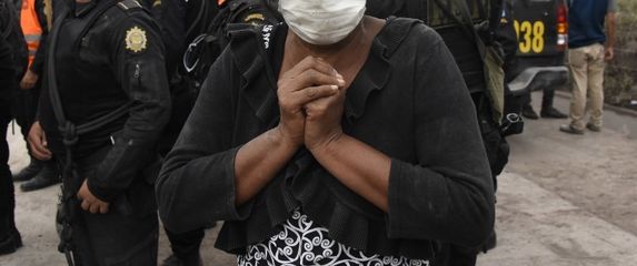 Erupcija vulkana Fuego u Gvatemali (Foto: AFP) - 6