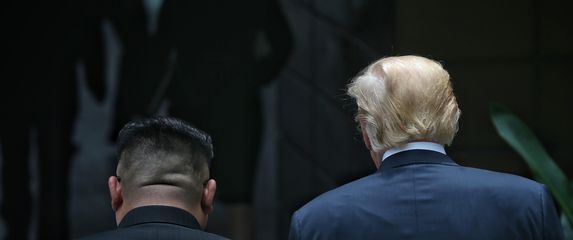 Kim Jong Un i Donald Trump (Foto: AFP)