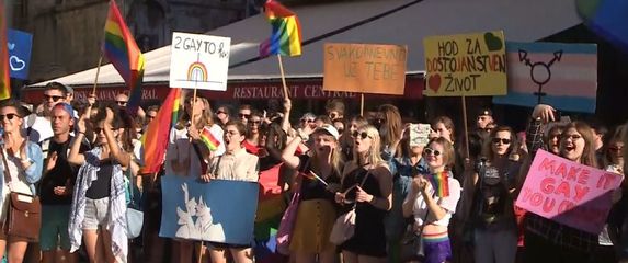 Šime Vičević uživo iz Splita o splitskom Prideu (Foto: Dnevnik Nove TV)