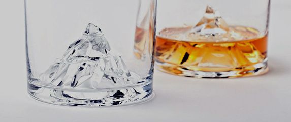 Kristalne čaše nadahnute Matterhornom
