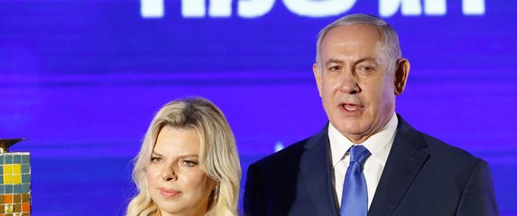 Sara i Benjamin Netanyahu (Foto: AFP)