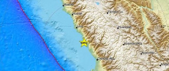 Potres magnitude 6 pogodio Peru