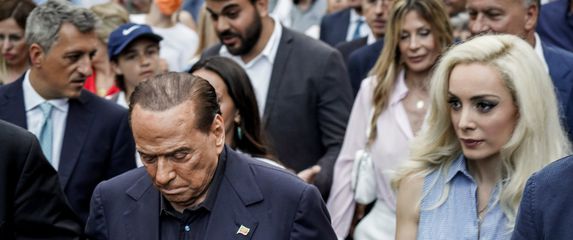 Silvio Berlusconi i Marta Fascina