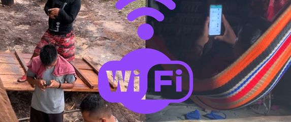Pleme Marubo nakon dolaska Interneta i simbol za Wi-Fi