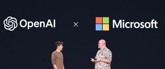 OpenAI CEO Sam Altman i Microsoftov Chief Technology Officer Kevin Scott