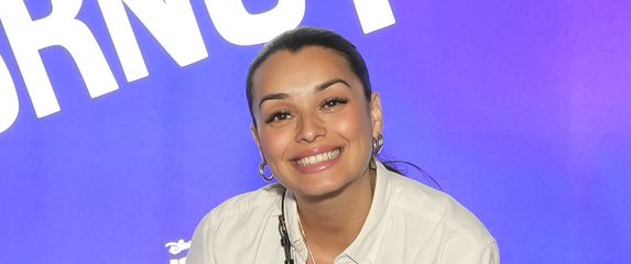 Sementa Rajhard s kćerkicom Stellom na premijeri crtića 'Izvrnuto obrnuto 2' - 3