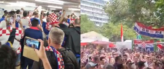 Hrvatski navijači u Berlinu