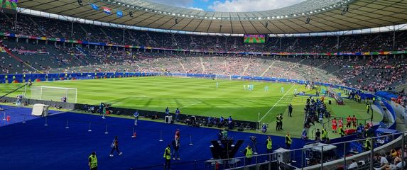 Unutrašnjost Olimpijskog stadiona u Berlinu