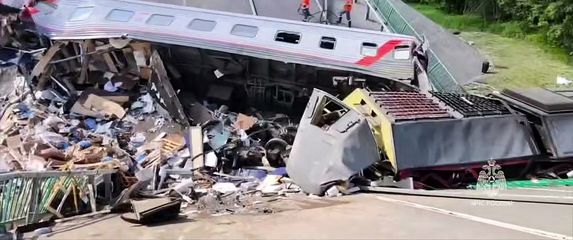 Željeznička nesreća u Rusiji - 2