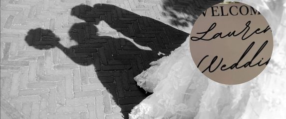 Sjena mladenaca i fotografija natpisa koji je podijelio publiku na Redditu