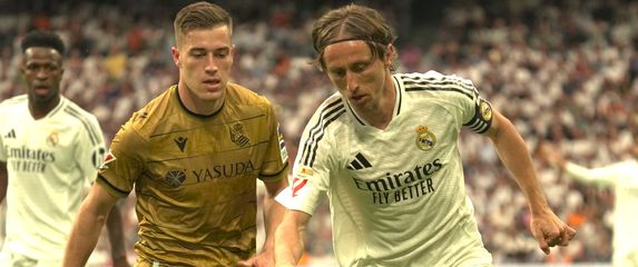 Luka Sučić i Luka Modrić