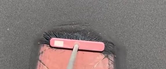 Čišćenje vulkanskog pepela