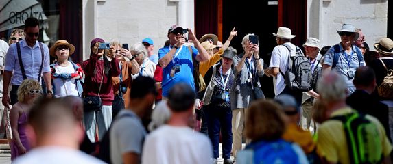 Turisti u Splitu
