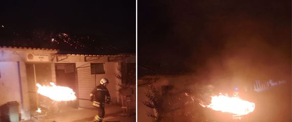 Požar u sinjskom hipodromu - 2