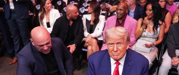 Dana White i Donald Trump