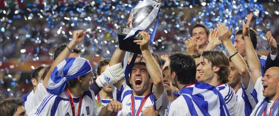 Grčka je osvojila naslov prvaka Europe 2004. godine