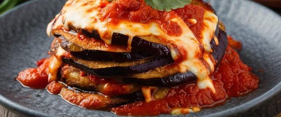 Patlidžani zapečeni sa sirom sjajno su jelo