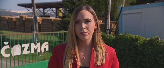 Dina Ćevid, reporterka Dnevnika Nove TV