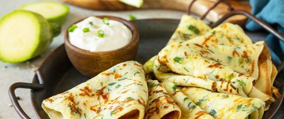 Palačinke s tikvicama