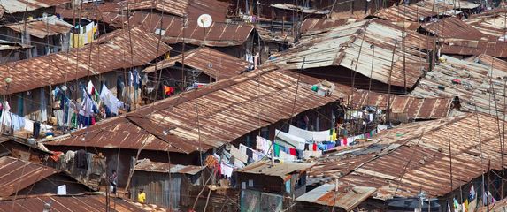 Sirotinjski kvart Kibera u Nairobiju