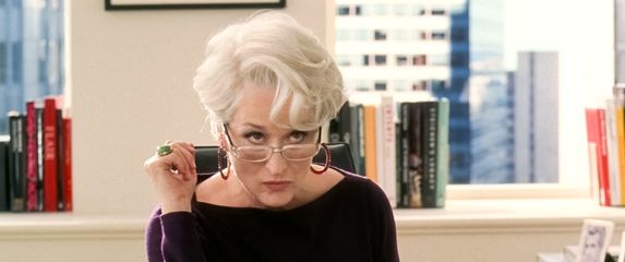 Meryl Streep u filmu 'Vrag nosi Pradu'