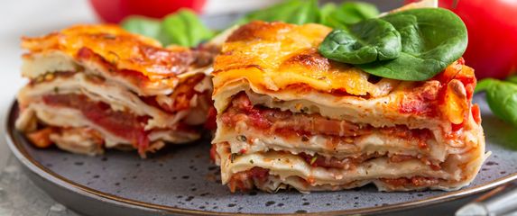 Lazanje od povrća i sira