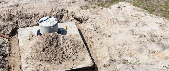 Septička jama, ilustracija