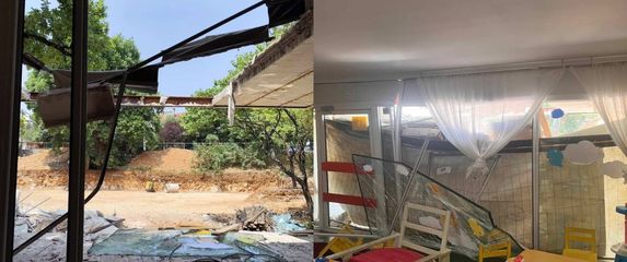 Srušena nadstrešnica u vrtiću u Rijeci - 2