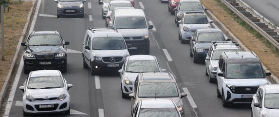 Gužve na izlazu iz Splita