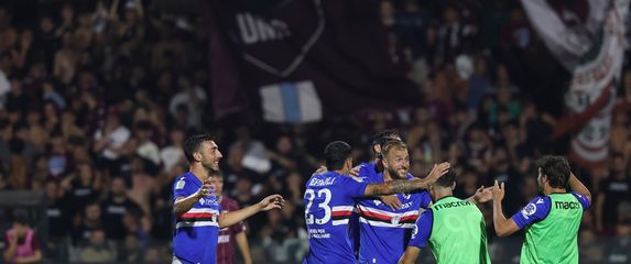 Slavlje igrača Sampdorije