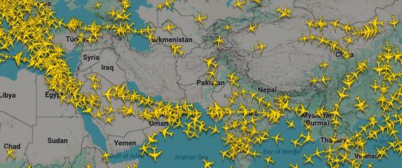 Nebo iznad Bliskog istoka