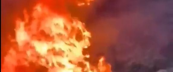 Požar na otoku Hiosu