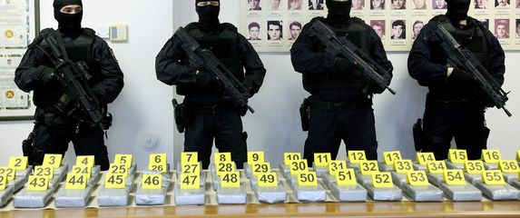 Zapljena 500 kilograma kokaina 2021. godine