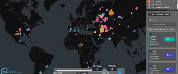 Methane Hotspot Explorer