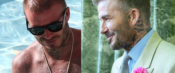 David Beckham 2018. i 2025. godine