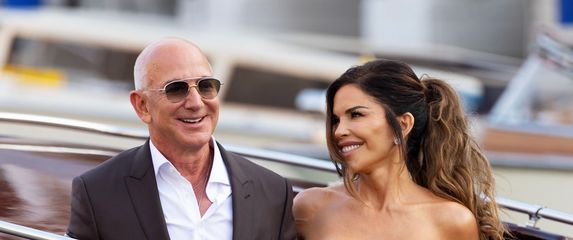 Lauren Sanchez i Jeff Bezos
