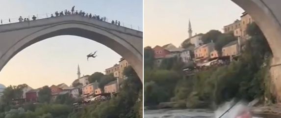 Strani turist skočio sa Starog mosta