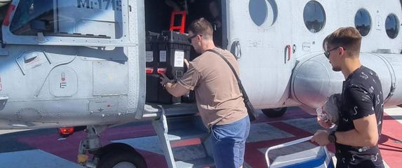 Helikopterom HRZ-a transportirano srce iz Splita u Zagreb - 6