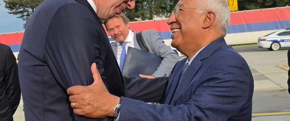 Aleksandar Vučić i Antonio Costa